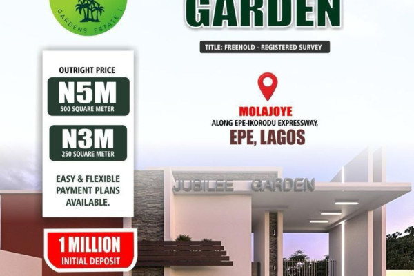 JUBILEE GARDEN ESTATE (Residential) 250SQM